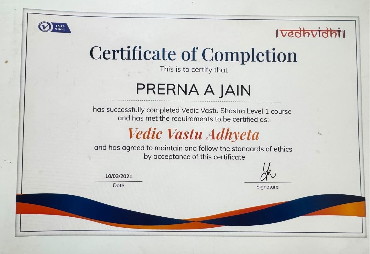 Certificate of Recognition