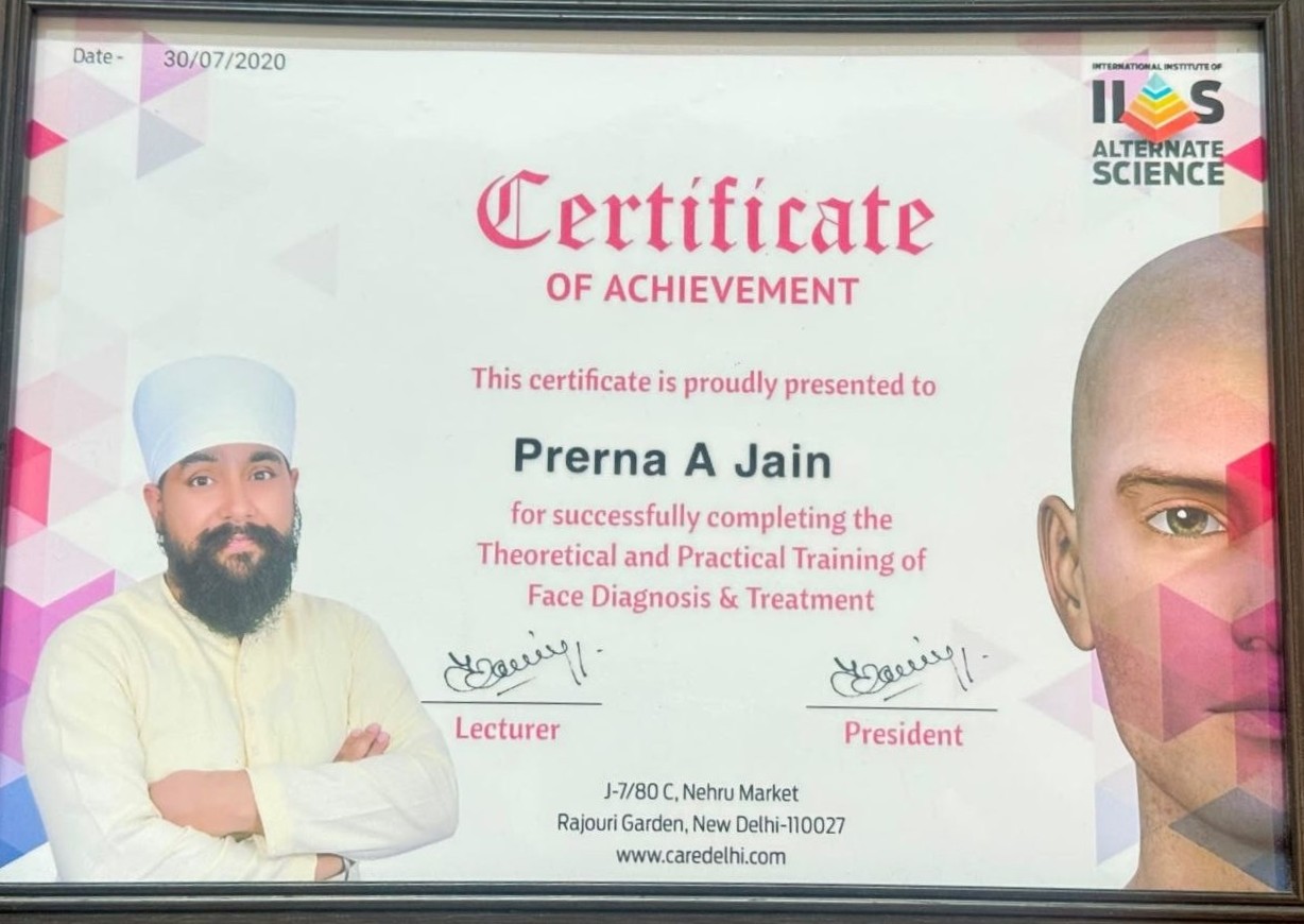 Certificate of Distinction