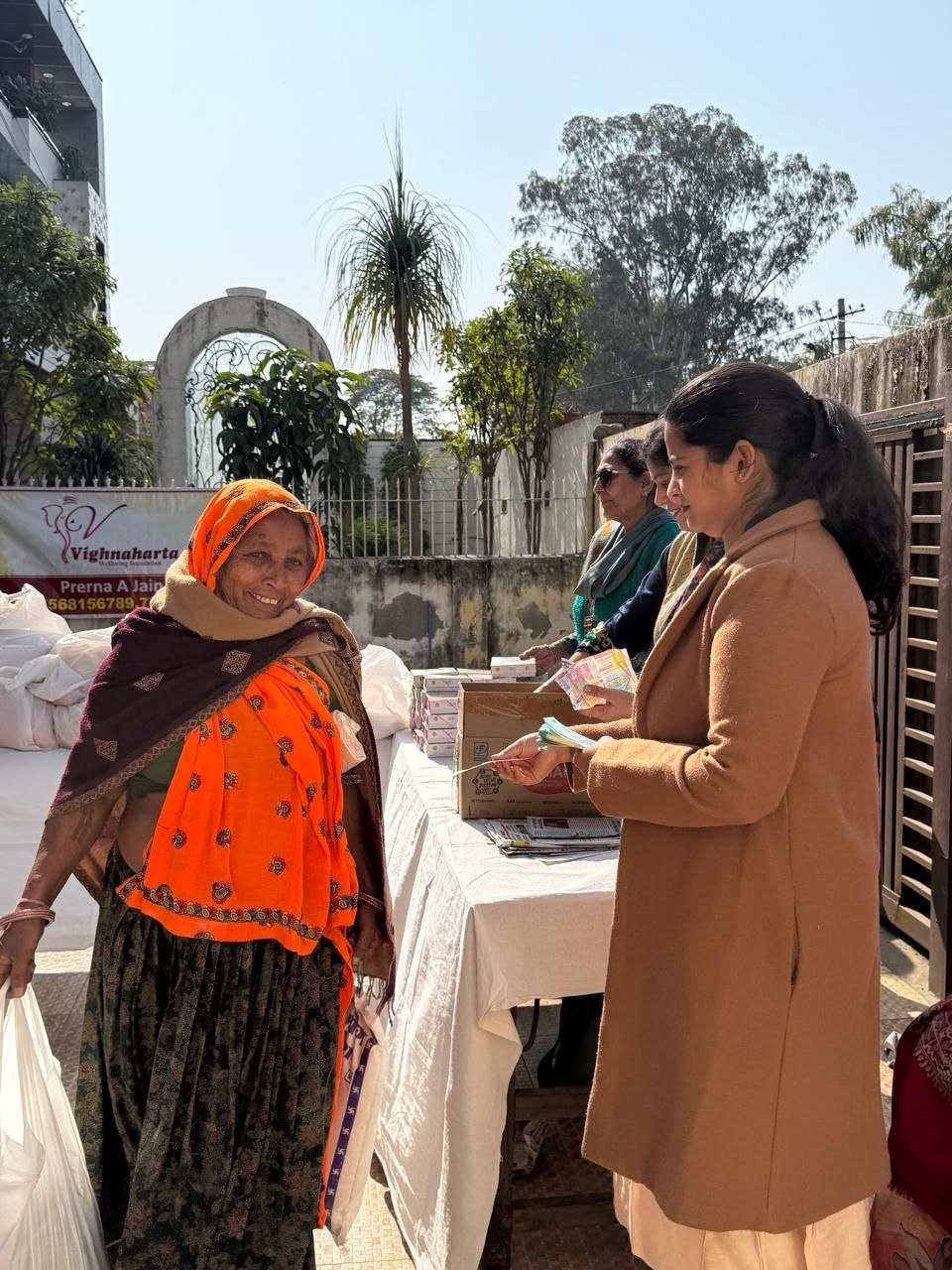 Vighnaharta Wellbeing Organisation outreach